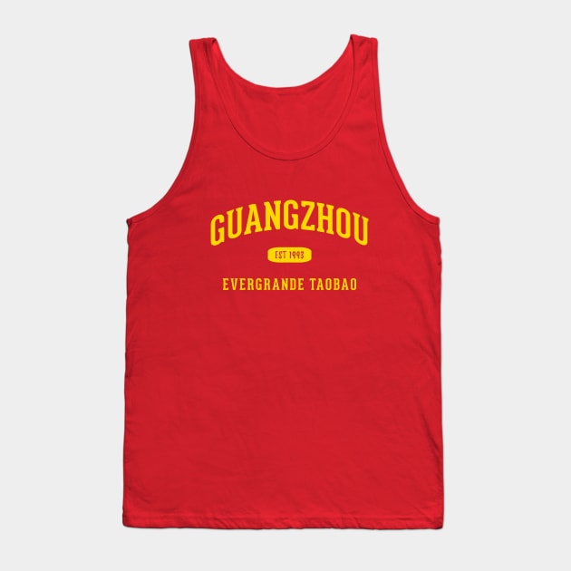 Guangzhou Evergrande Taobao Tank Top by CulturedVisuals